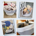 INDRESSME Large Rope Baskets - Image 4