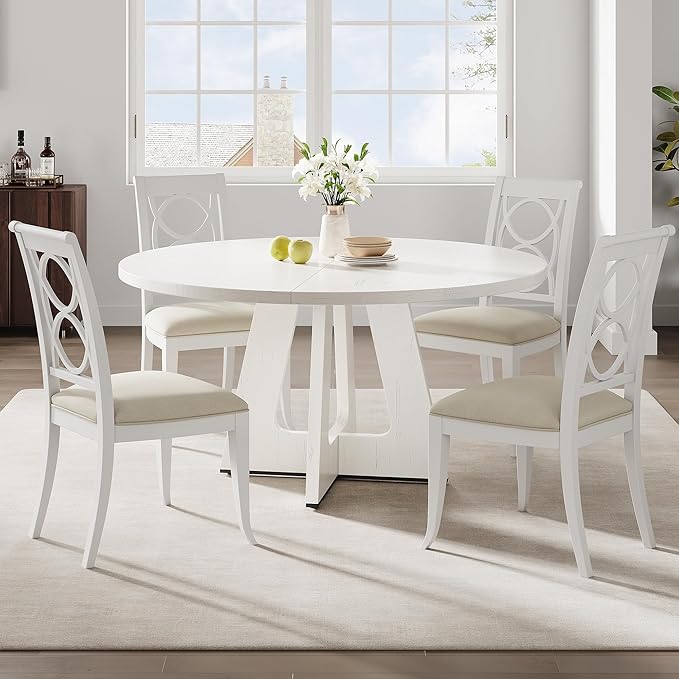 GAOMON 47 Inch Round Dining Table by GAOMON