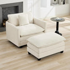 WUTUTUEE 41'' Modern Chenille Oversized Chair, Upholstered Accent Living Room - Image 7