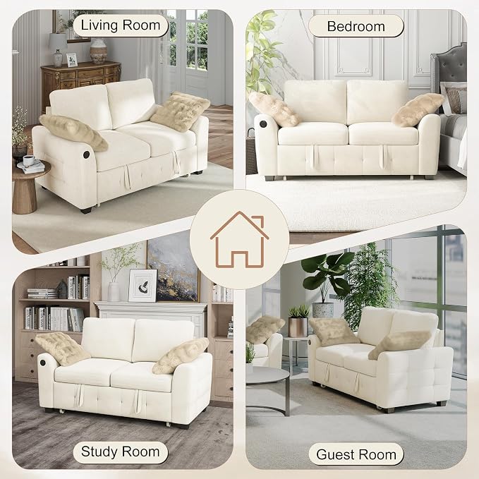 Hanherry 59" Loveseat Sofa - Image 8