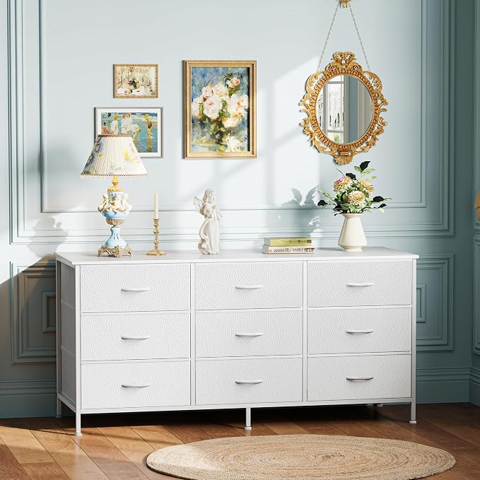 Huuger 9 Drawer Dresser, 47 Inch TV Stand - Image 4