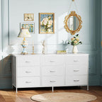 Huuger 9 Drawer Dresser, 47 Inch TV Stand - Image 4
