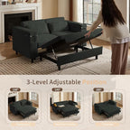 hansones ​66" Multi-Functional Pull-Out Sofa Bed - Image 7
