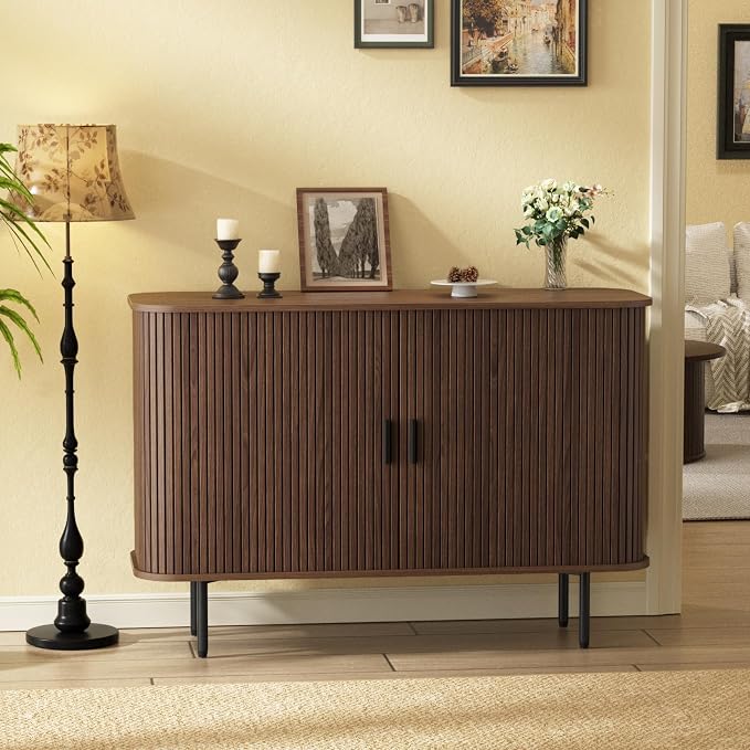 FiveWillowise 47''W x 32''H Buffet Sideboard Cabinet - Image 3