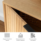 EYYTHUNG Fluted Storage Cabinet - Image 9