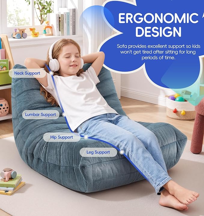 Hobestluk Small Bean Bag Chair - Image 4