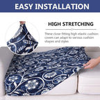 Printed Couch Cushion Covers, Sofa Covers Washable - Image 4