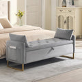 65" End of Bed Storage Bench, Storage Bench by HOMYKA