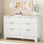 Xixini Fluted Dresser for Bedroom by Xixini