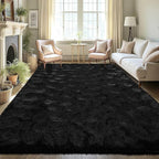LOCHAS Area Rugs Fluffy Living Room Carpets by LOCHAS