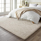 Ophanie 5x7 Area Rugs for Living Room Ivory, Fluffy Shag Large Fuzzy Plush Soft - Image 6