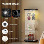 FANYUSHOW 3-Shelf Glass Display Cabinet - Image 7
