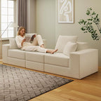 Cloud Modular Sectional Sofa, Comfy Boneless Couch - Image 5