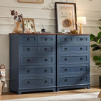 Joaxswe Farmhouse 6 Drawer Dresser by Joaxswe