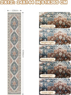 Hallway Runner Rug 2x12 Extra Long Washable Runner, Non Slip Runner - Image 2