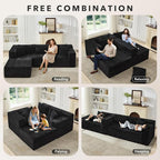 Modular Sectional Sofa Cloud Sectional Couch, Oversized Sofa Sleeper - Image 7
