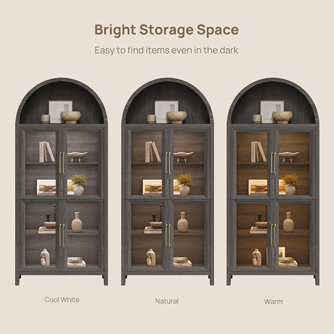 SICOTAS 74" Display Cabinet - Image 5
