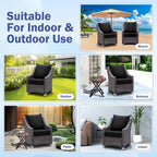 IASEAHK Outdoor Seat Cushion Set, Waterproof & Fade Resistant Patio Chair - Image 7