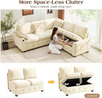 Ihanherry L-Shaped Sectional Sofa Bed - Image 5