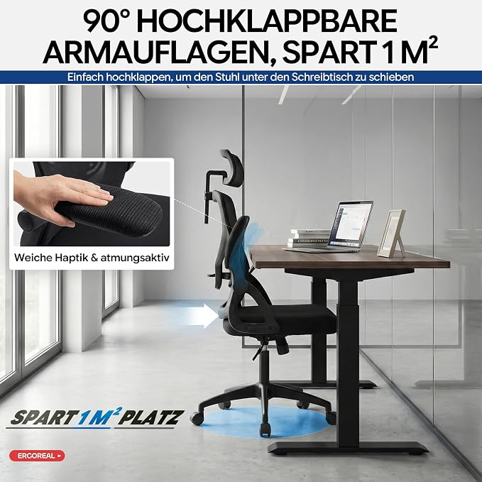 Ergonomic Office Chair, Mesh Desk Chair - Image 8