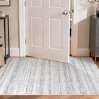 cotiled Washable 3x5 Entryway Rugs: Boho Moroccan Soft Small Rug | Solve Modern - Image 4