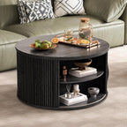 JOINICE 31.5" Round Lift Top Coffee Table - Image 6