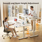 OffiGo U Shaped Electric Standing Desk - Image 4