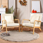 ELUCHANG Mid-Century Modern Accent Chair by ELUCHANG