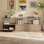 Modern Storage Cabinet Versatile Free-Standing Organizer - Image 2