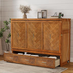 KEIKI Queen Murphy Bed Cabinet - Image 3