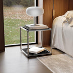 Modern Storage Cabinet Nightstand Versatile Free-Standing Organizer - Image 2