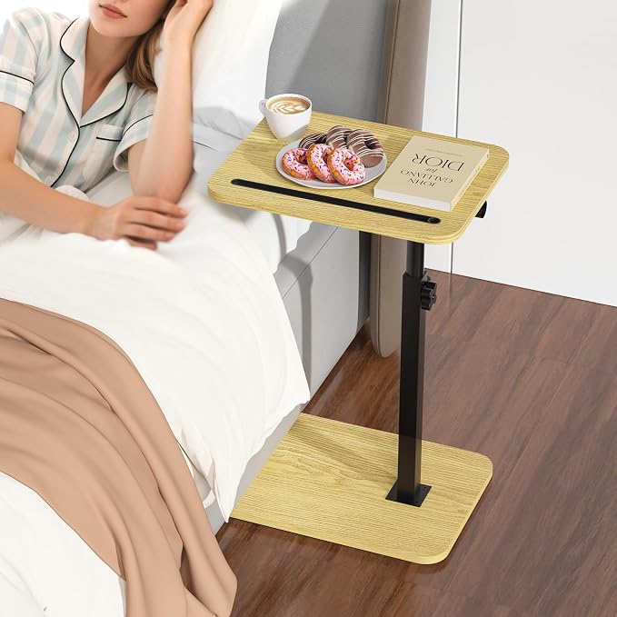 360° Swivel Sofa Side Table for Couch - Image 4