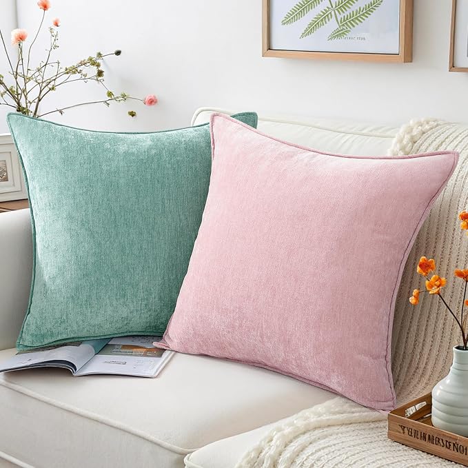decorUhome Summer Couch Throw Pillow Covers 12x20 Set of 2, Decorative Soft - Image 4