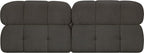 Meridian Furniture 611Brown-S68B Ames Collection Modern | Contemporary Modular - Image 3