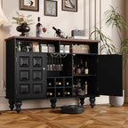 Vabches 45" Wine Bar Cabinet - Image 7