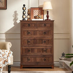 Joaxswe Farmhouse 6 Drawer Dresser - Image 3
