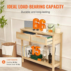 VEVOR Rattan Console Table - Image 5