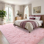 6x9 Large Pink Fluffy Soft Area Rug Non-Slip - Image 3