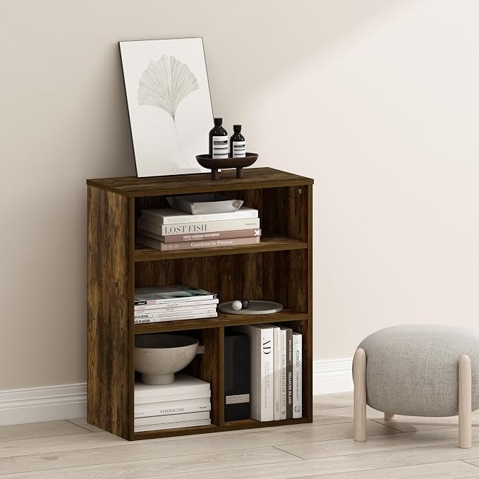 Furinno PASIR Book Shelf, 3-Tier Display Bookshelf - Image 2