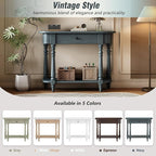 Retro Curved Console Table - Image 7