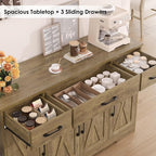 HOSTACK Buffet Sideboard Cabinet - Image 5