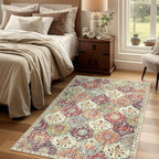 Lahome Moroccan Small Washable Area Rug, 3x5 Rugs - Image 2