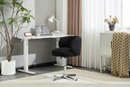 VINGLI Cute Small Swivel Desk Chair Comfy no Wheels, Ergonomic Low-Back Lumbar - Image 7