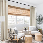 RYB HOME Linen Semi Sheer Curtains - Image 6