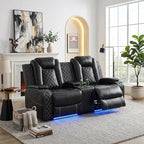 Power Recliner Loveseat Sofa by Unknown