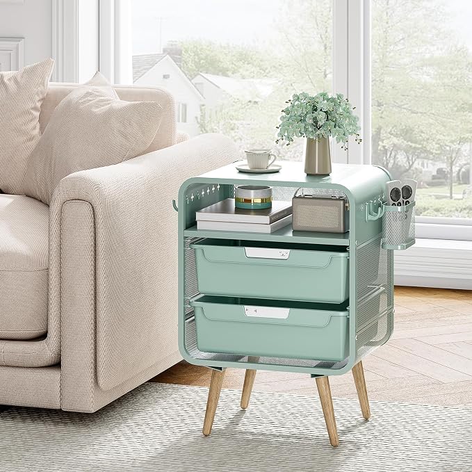 SYKIARIOL Kids Nightstand, Cute End Table - Image 6