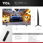 TCL Amazon Exclusive 55 Inch Class T7 Series | 4K QLED HDR Lag-Free Smart - Image 2