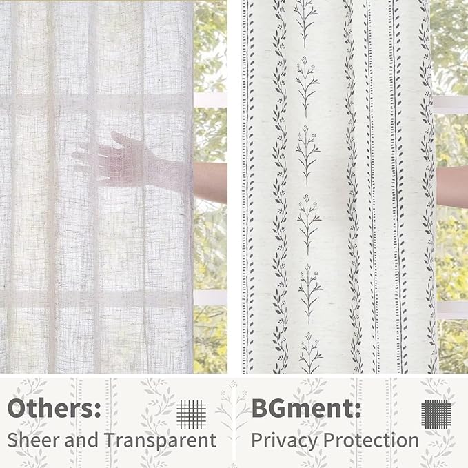 BGment Boho Curtains for Living Room - Image 5