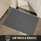 Sturdy Front Door Mat, Absorbent Muddy Dirt Resist Welcome Door Mats Outdoor - Image 6