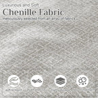 147" Oversized Sectional Sofa for Living Room, Modern Luxury Plush Chenille - Image 4